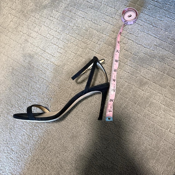 Jimmy Choo Black Suede Ankle Strap Heels - Picture 3 of 3